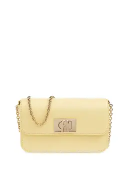 Furla: Жёлтая сумка через плечо 