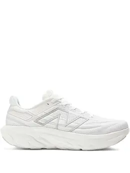 New Balance: Белые кроссовки 