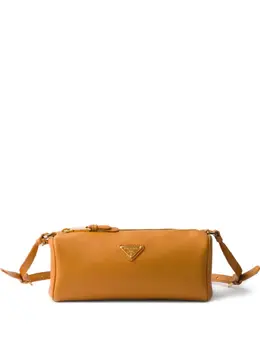 Prada: Жёлтая сумка 
