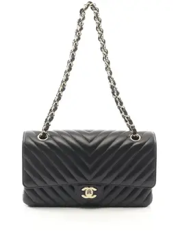 CHANEL Pre-Owned: Чёрная сумка 