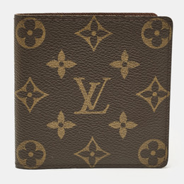 Louis Vuitton: Коричневый кошелёк 