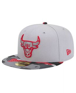 NEW ERA: Серая кепка  Chicago Bulls