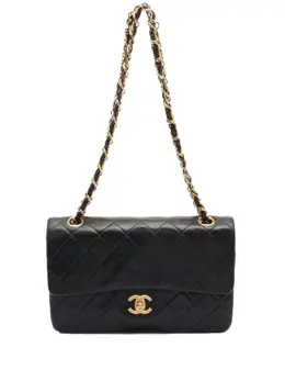CHANEL Pre-Owned: Чёрная сумка 