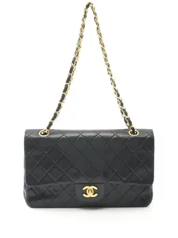 CHANEL Pre-Owned: Чёрная сумка 