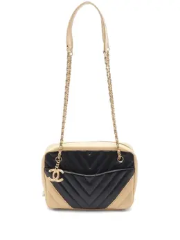 CHANEL Pre-Owned: Чёрная сумка 