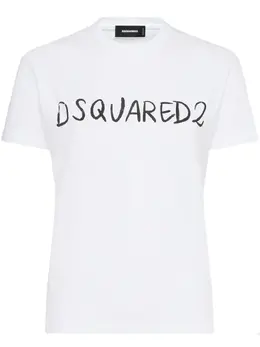 DSQUARED2: Футболка с принтом 