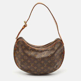 Louis Vuitton: Коричневая сумка 