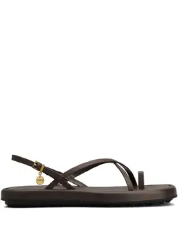 Tod's: Коричневые сандалии 
