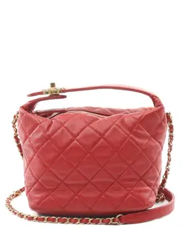 CHANEL Pre-Owned: Красная сумка 