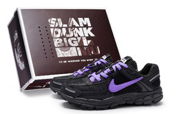 Nike: Фиолетовые кроссовки  Air Zoom