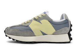 New Balance: Белые кроссовки  327