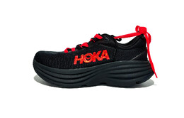 Hoka One One: Чёрные кроссовки 