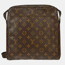 Louis Vuitton: Коричневая сумка 