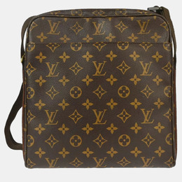 Louis Vuitton: Коричневая сумка 