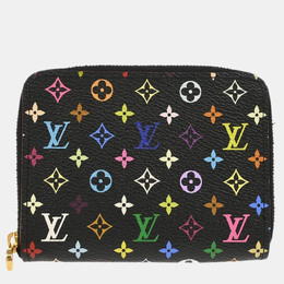 Louis Vuitton: Чёрный кошелёк  Zippy