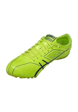 Asics: Жёлтые кроссовки 