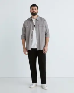 Levi's: Чёрные джинсы  502 Taper