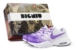 Nike: Фиолетовые кроссовки  Air Max