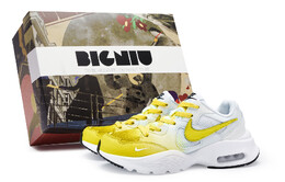 Nike: Жёлтые кроссовки  Air Max