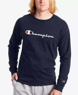 Champion: Синяя футболка 