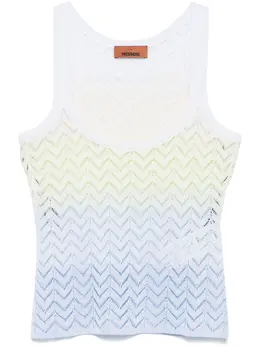 Missoni: Белая майка 