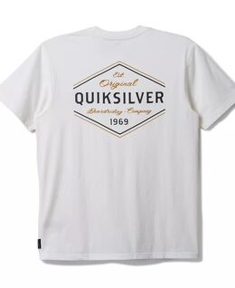 Quiksilver: Белая футболка 