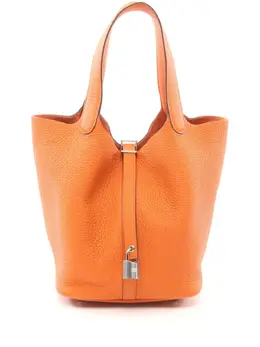Hermès Pre-Owned: Оранжевая сумка 