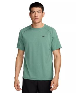 Nike: Зелёная футболка  Dri FIT