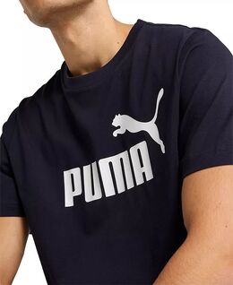 PUMA: Синяя футболка  Essentials