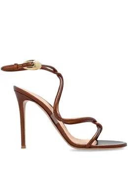 Gianvito Rossi: Коричневые сандалии 
