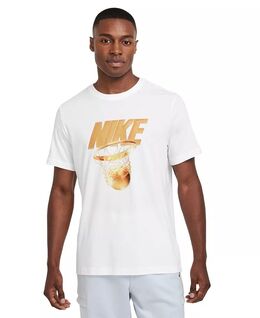 Nike: Белая футболка  Dri FIT