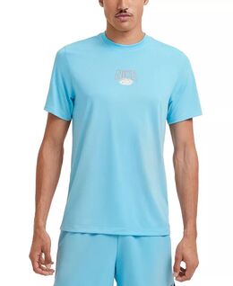 Nike: Синяя футболка  Dri FIT
