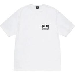 Stussy: Белая футболка 