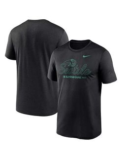 Nike: Чёрная футболка 