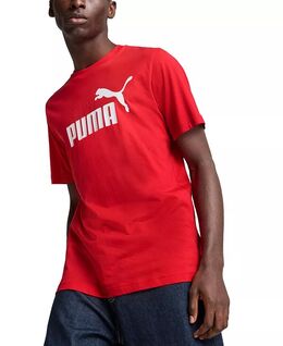 PUMA: Красная футболка  Essentials