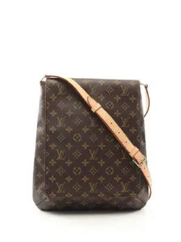 Louis Vuitton Pre-Owned: Коричневая сумка 