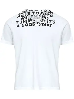 MM6 Maison Margiela: Белая футболка 