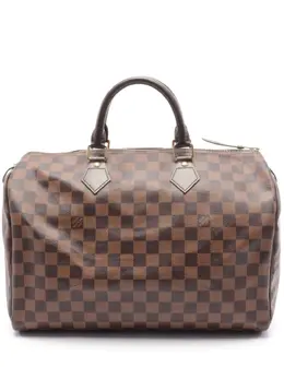 Louis Vuitton Pre-Owned: Коричневая сумка 
