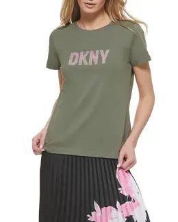 DKNY: Хлопковая футболка 