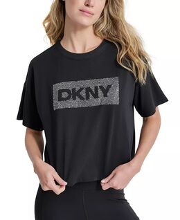 DKNY: Хлопковая футболка 