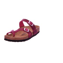 Birkenstock: Красные мокасины 