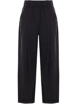 Brunello Cucinelli: Чёрные брюки  Monili