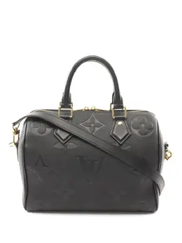 Louis Vuitton Pre-Owned: Чёрная сумка 