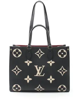 Louis Vuitton Pre-Owned: Чёрная сумка 