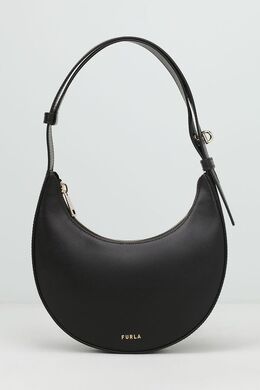 Furla: Чёрная сумка 