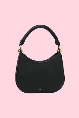Furla: Чёрная сумка 