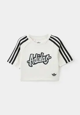 adidas Originals: Белая футболка 