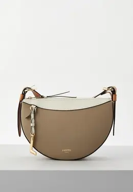 Lancel: Бежевая сумка 