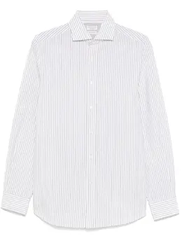 Brunello Cucinelli: Рубашка в полоску 