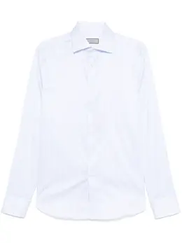 Canali: Рубашка в полоску 